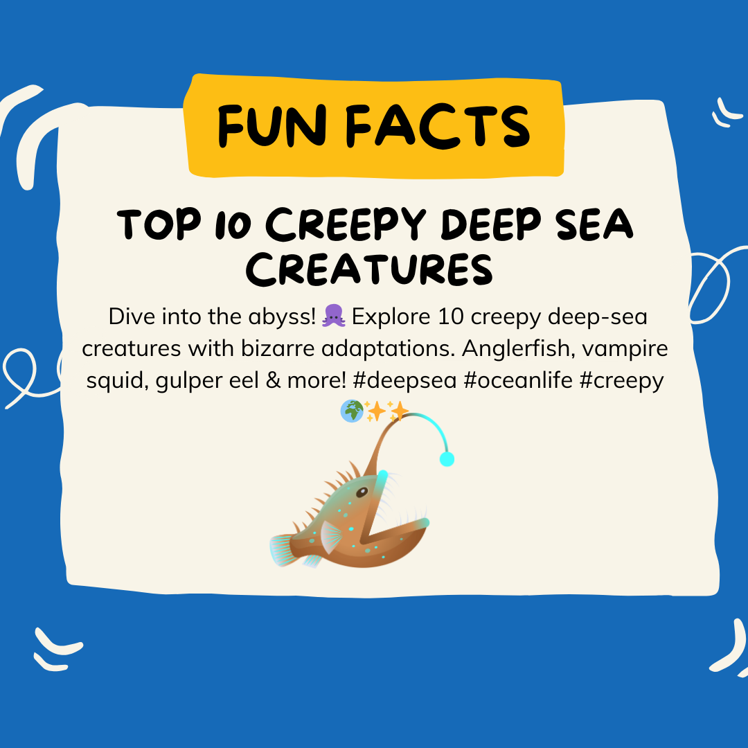Top 10 Creepy Deep Sea Creatures